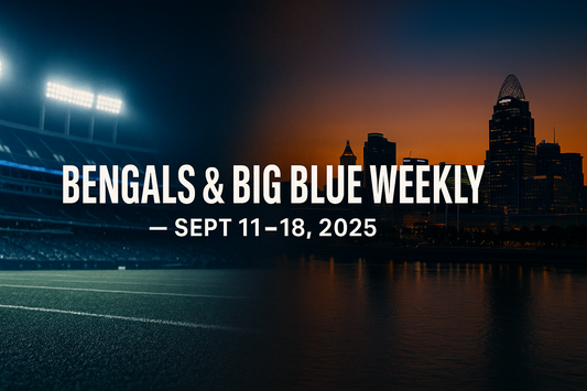 Bengals & Kentucky Football Weekly + Bourbon Events