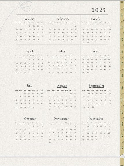 2025–2026 Teacher Planner | Printable Academic Calendar | Digital Download
