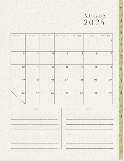 2025โ2026 Teacher Planner | Printable Academic Calendar | Digital Download