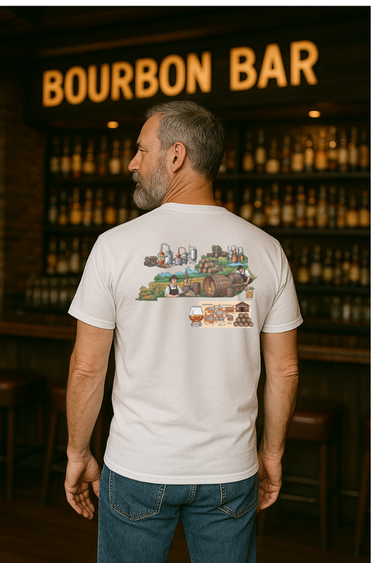 Kentucky Bourbon Classic Tee โ Raise a Glass. Wear the Legacy.