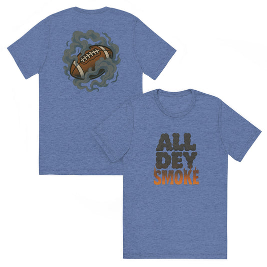 All Dey Smoke T-Shirt | Flame & Smoke Streetwear Design | Elite - Bluegrass Elite Apparel LLC