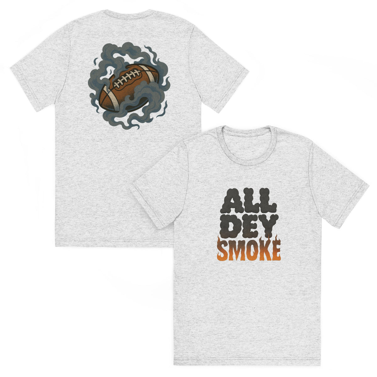 All Dey Smoke T-Shirt | Flame & Smoke Streetwear Design | Elite - Bluegrass Elite Apparel LLC