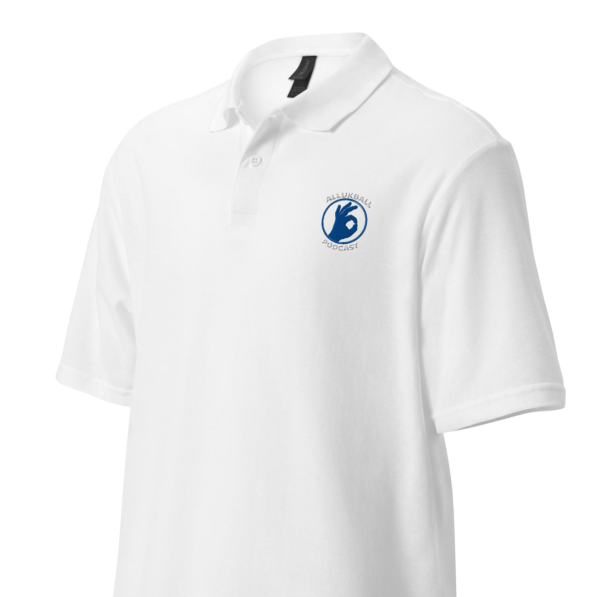 Allukball Podcast Polo Shirt | Classic Cotton Pique | Unisex Fit - Bluegrass Elite Apparel LLC