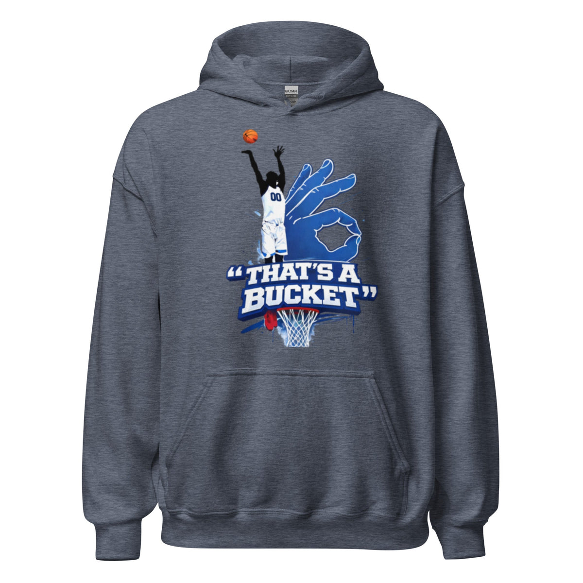 AllUKBall That’s A Bucket Graphic Hoodie | Street Shot Design | Classic Fleece - Bluegrass Elite Apparel LLC