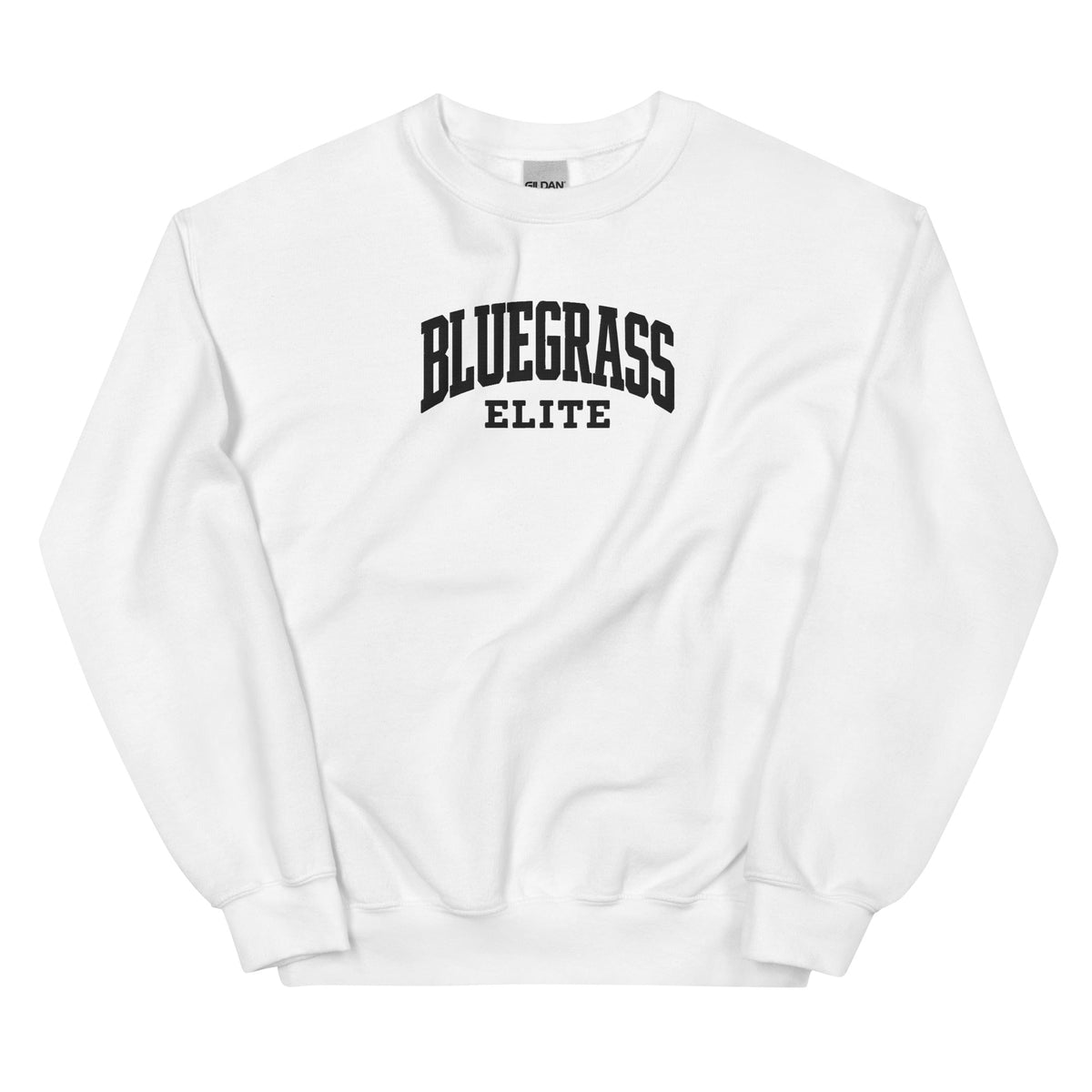 Blackout Bluegrass Elite Embroidered Sweatshirt | Vintage Athletic Crewneck - Bluegrass Elite Apparel LLC