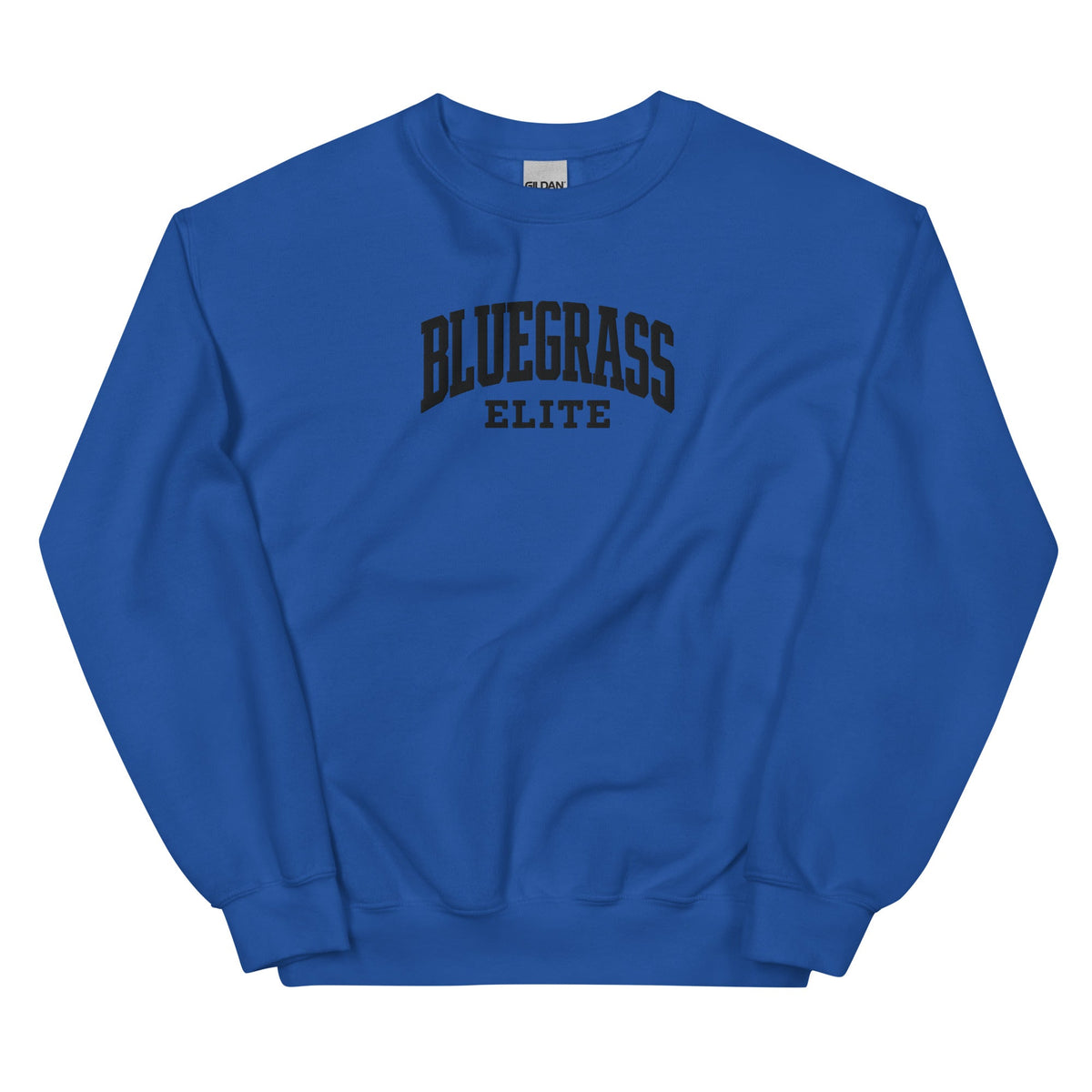 Blackout Bluegrass Elite Embroidered Sweatshirt | Vintage Athletic Crewneck - Bluegrass Elite Apparel LLC