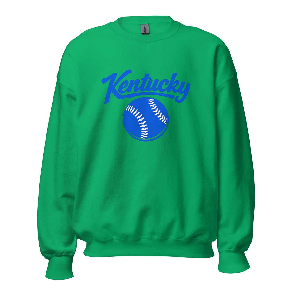 Blue Kentucky Script Softball Sweatshirt | Classic Crewneck - Bluegrass Elite Apparel LLC