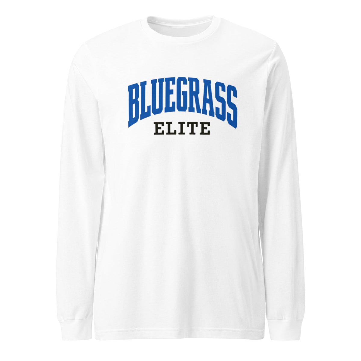 Bluegrass Elite Collegiate Script Long Sleeve Tee | Classic - Bluegrass Elite Apparel LLC