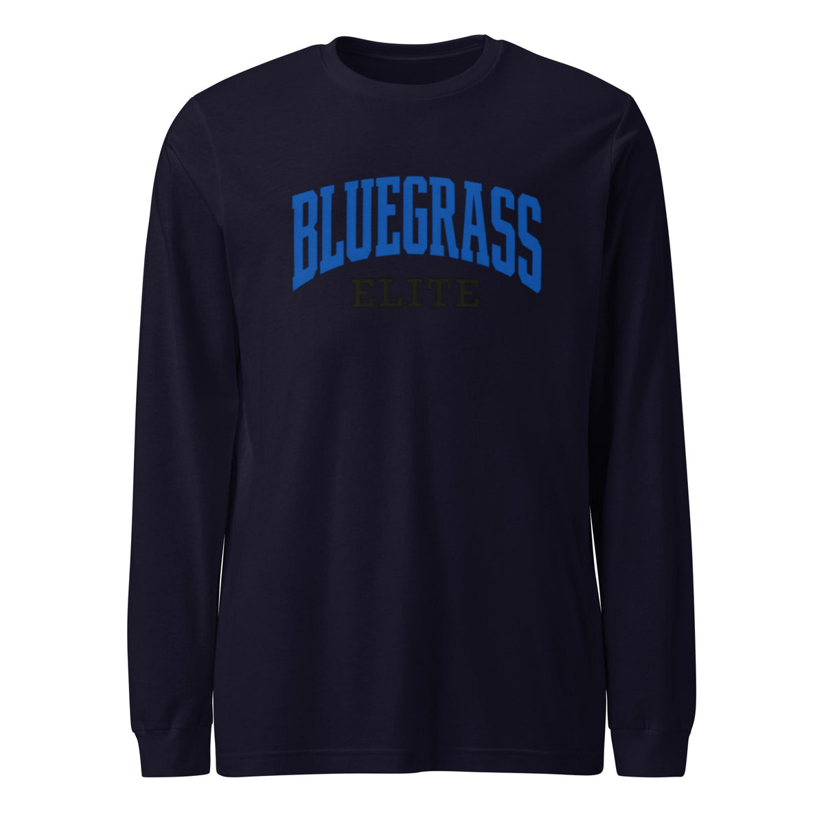 Bluegrass Elite Collegiate Script Long Sleeve Tee | Classic - Bluegrass Elite Apparel LLC