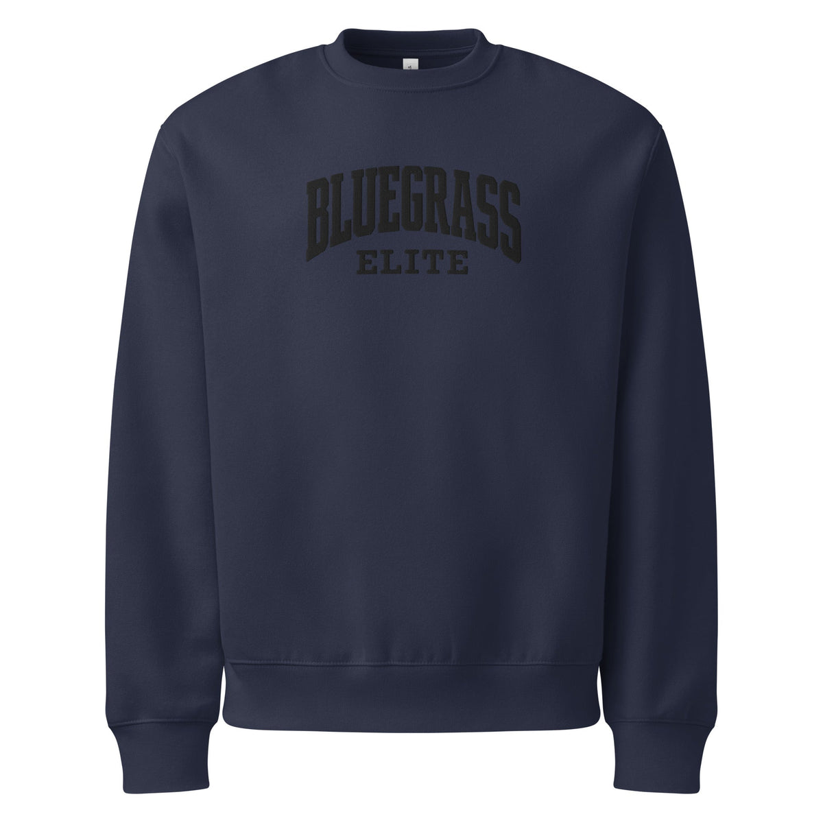 Bluegrass Elite Oversized Heavyweight Sweatshirt | Embroidered Collegiate Logo - Bluegrass Elite Apparel LLC