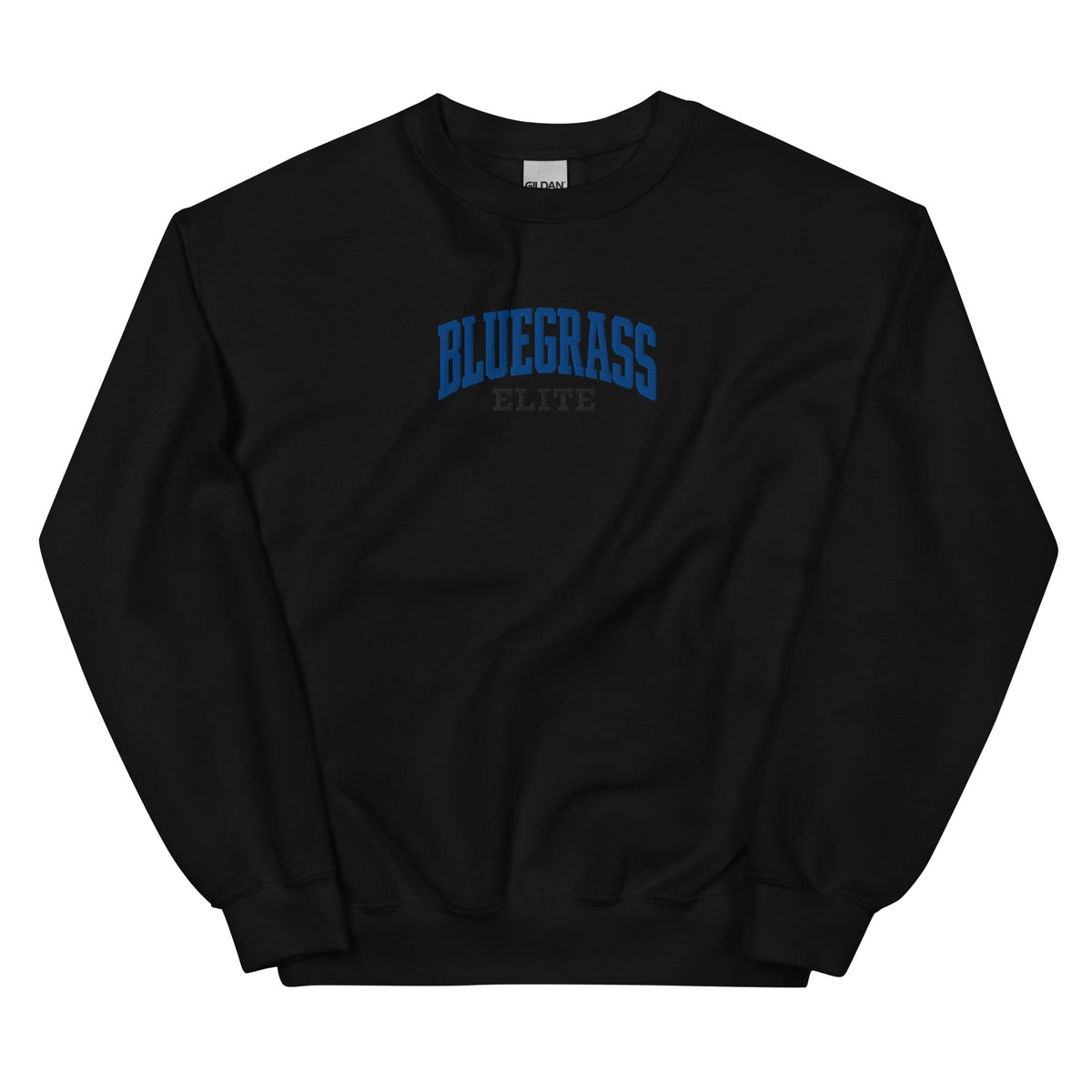 Bluegrass Elite Script Embroidered Sweatshirt | Vintage Athletic Crewneck - Bluegrass Elite Apparel LLC