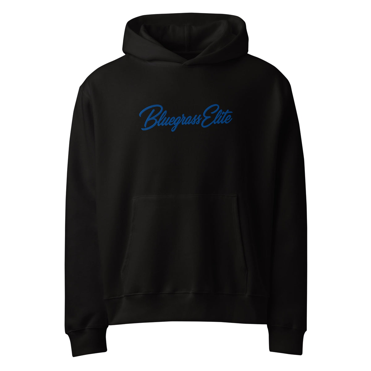 Bluegrass Elite Script Oversized Heavyweight Hoodie - Bluegrass Elite Apparel LLC
