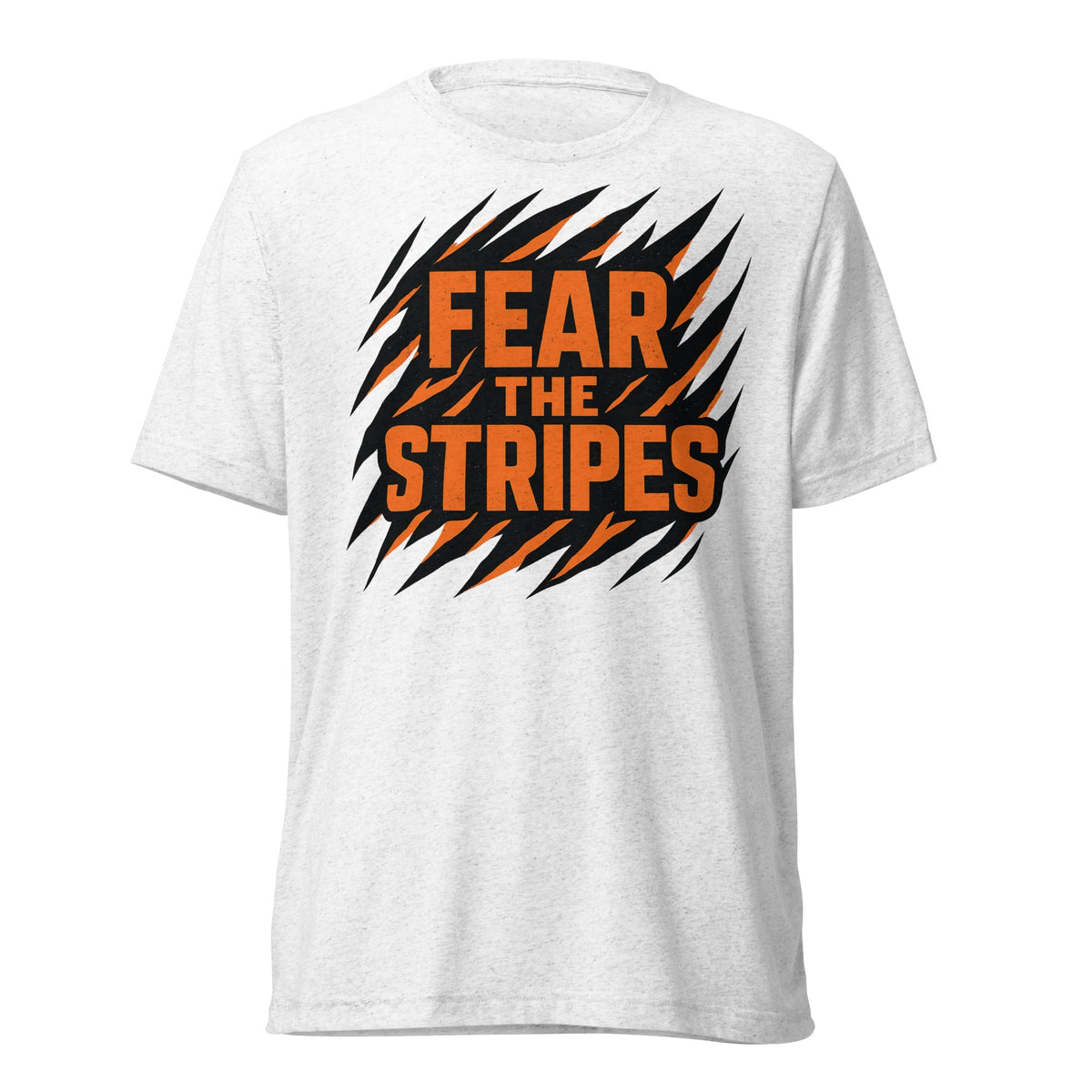 Cincinnati Football Shirt | Fear The Stripes Design | Elite Tri - Blend - Bluegrass Elite Apparel LLC