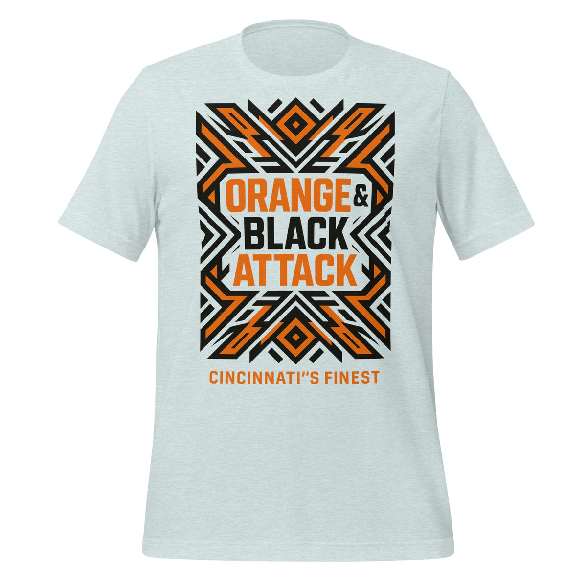 Cincinnati Football Shirt | Orange & Black Attack | Classic - Bluegrass Elite Apparel LLC