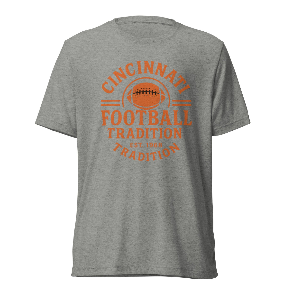 Cincinnati Football Shirt | Vintage Heritage Badge | Elite - Bluegrass Elite Apparel LLC