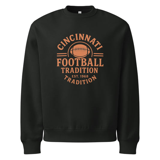 Cincinnati Football Sweatshirt | Vintage Gridiron Heritage Design - Bluegrass Elite Apparel LLC