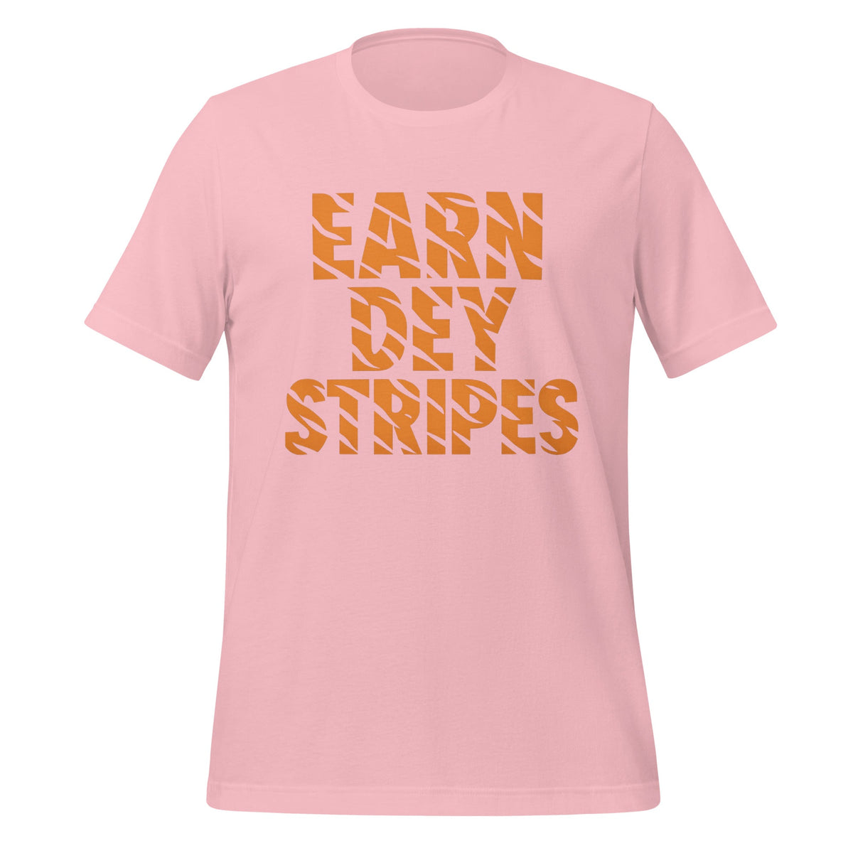 Cincinnati Football T-Shirt | Earn Dey Stripes Bold Graphic | Elite Tri - Blend - Bluegrass Elite Apparel LLC