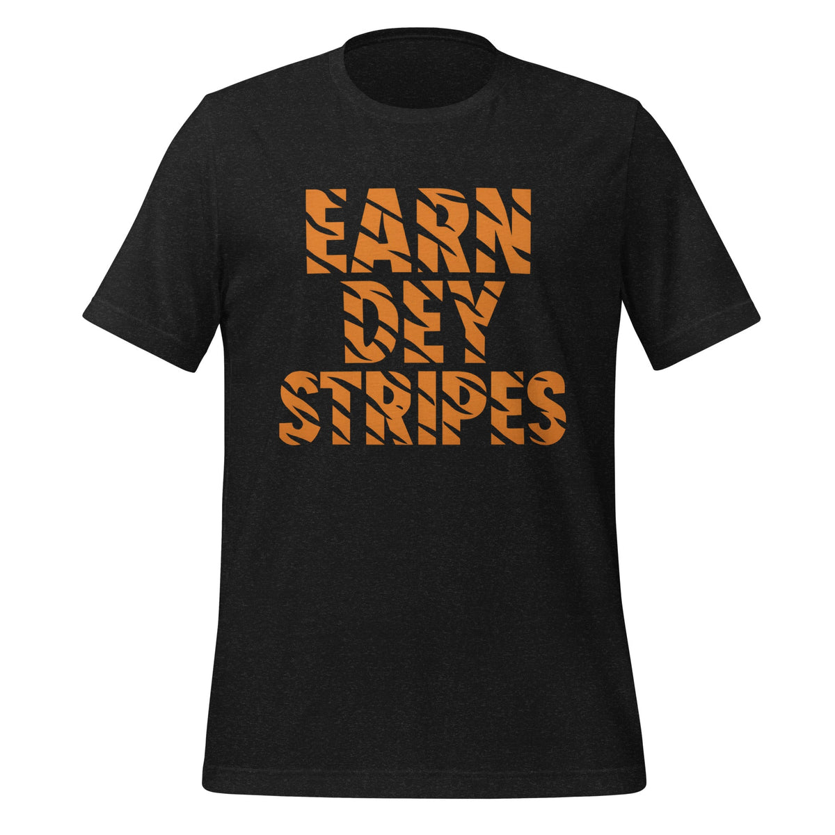 Cincinnati Football T-Shirt | Earn Dey Stripes Bold Graphic | Elite Tri - Blend - Bluegrass Elite Apparel LLC