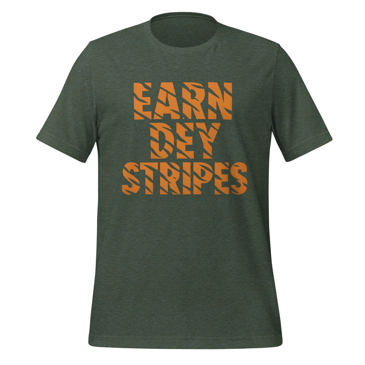 Cincinnati Football T-Shirt | Earn Dey Stripes Bold Graphic | Elite Tri - Blend - Bluegrass Elite Apparel LLC
