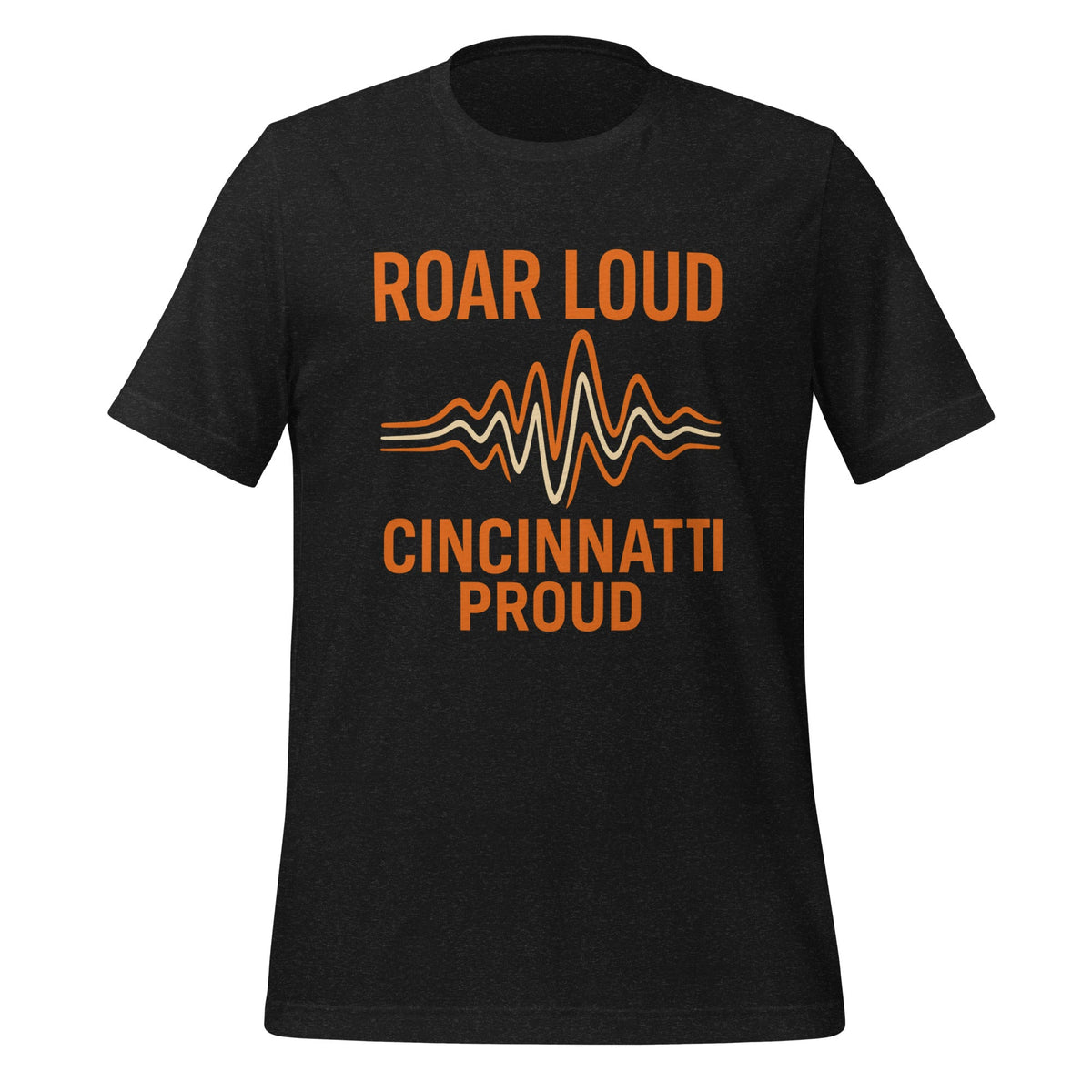 Cincinnati Football T-Shirt | Roar Loud Cincinnati Proud Design | Classic Cotton - Bluegrass Elite Apparel LLC