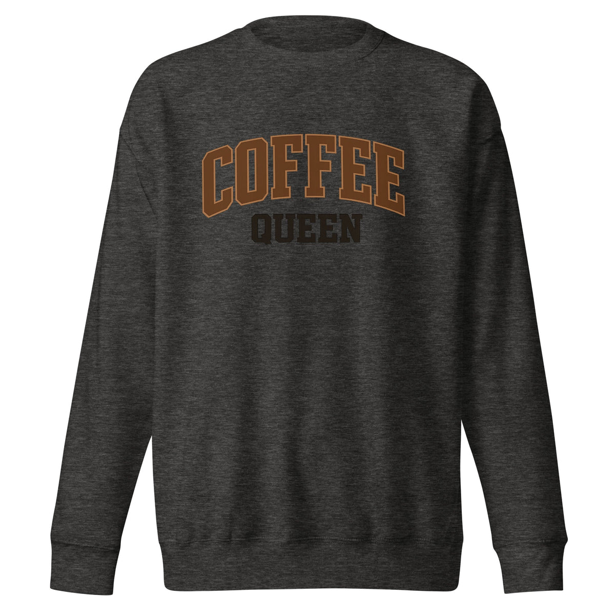 Coffee Queen Vintage Script Sweatshirt - Bluegrass Elite Apparel LLC