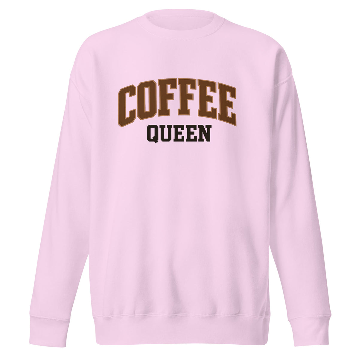 Coffee Queen Vintage Script Sweatshirt - Bluegrass Elite Apparel LLC