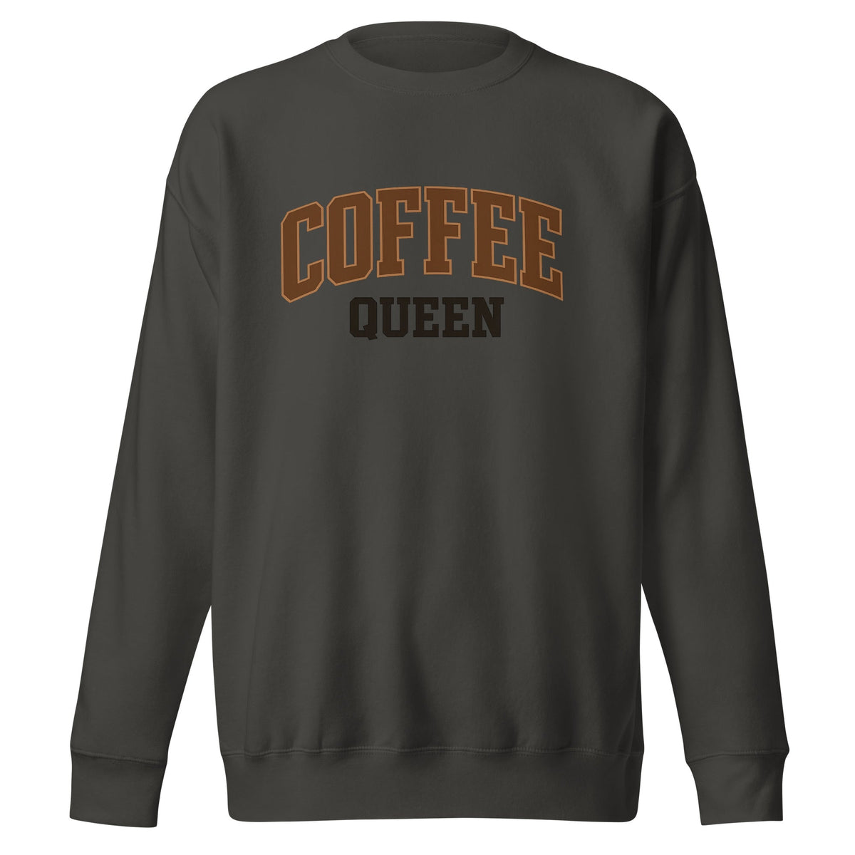 Coffee Queen Vintage Script Sweatshirt - Bluegrass Elite Apparel LLC