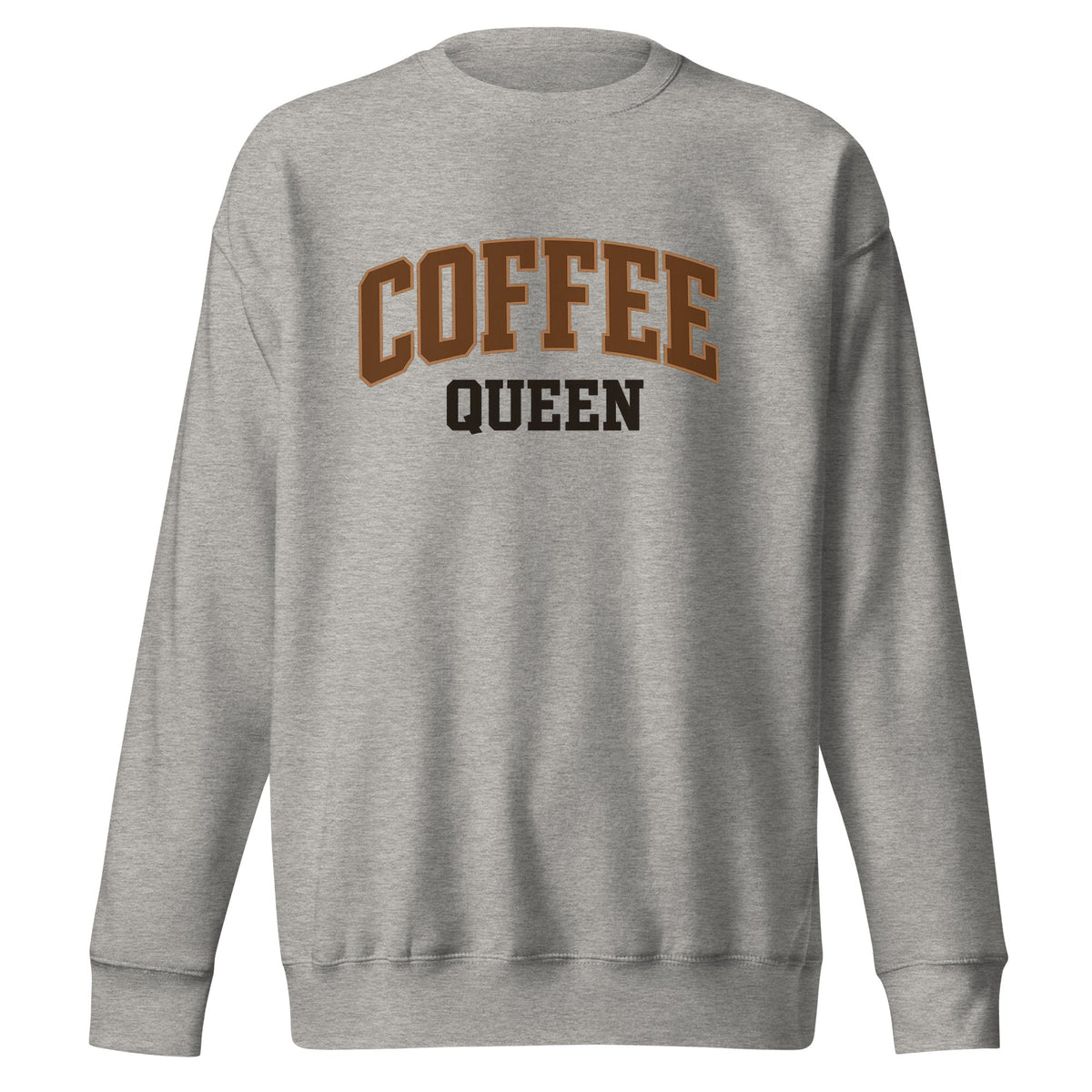 Coffee Queen Vintage Script Sweatshirt - Bluegrass Elite Apparel LLC