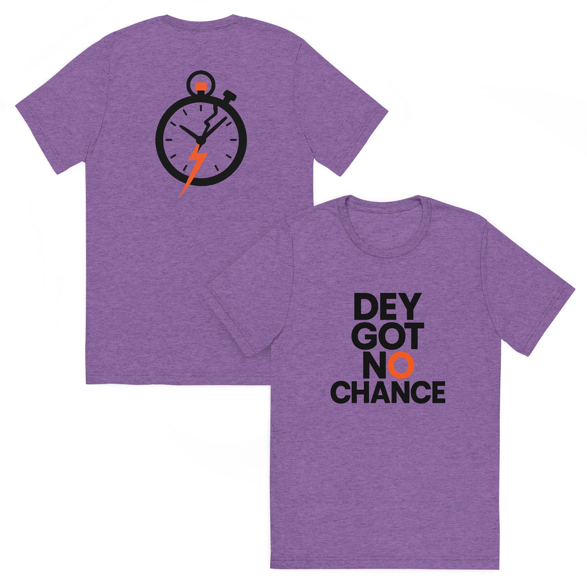 Dey Got No Chance T-Shirt | Bold Minimalist Sports Design | Elite - Bluegrass Elite Apparel LLC