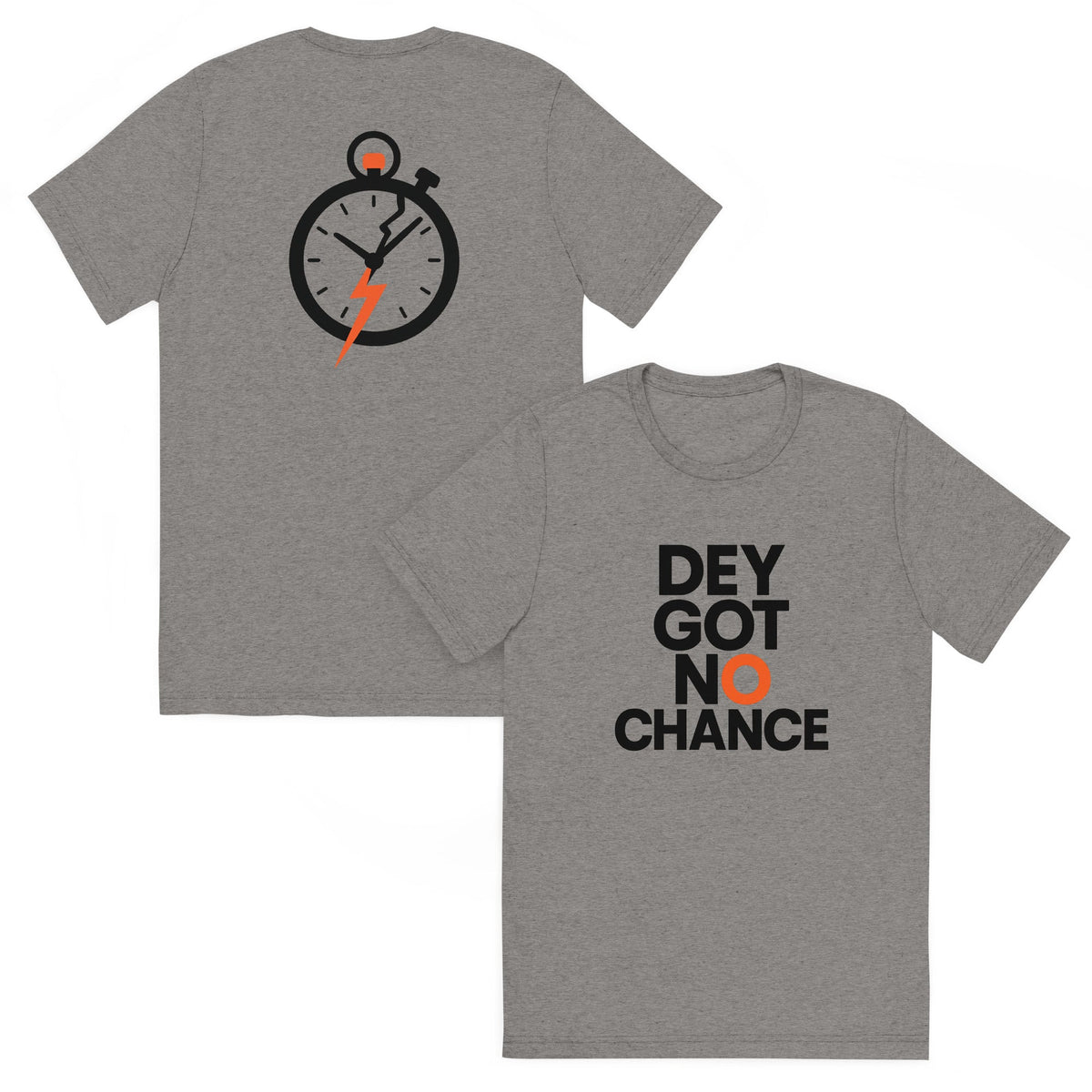 Dey Got No Chance T-Shirt | Bold Minimalist Sports Design | Elite - Bluegrass Elite Apparel LLC