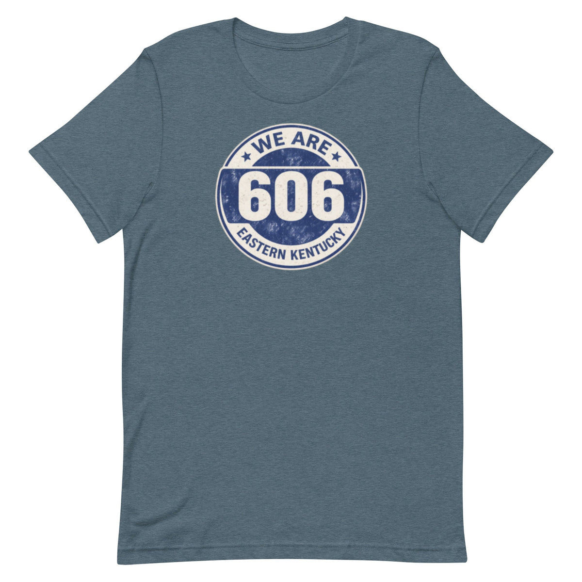 Eastern Kentucky 606 Heritage Badge T-Shirt | Vintage Area Code Design | Classic - Bluegrass Elite Apparel LLC