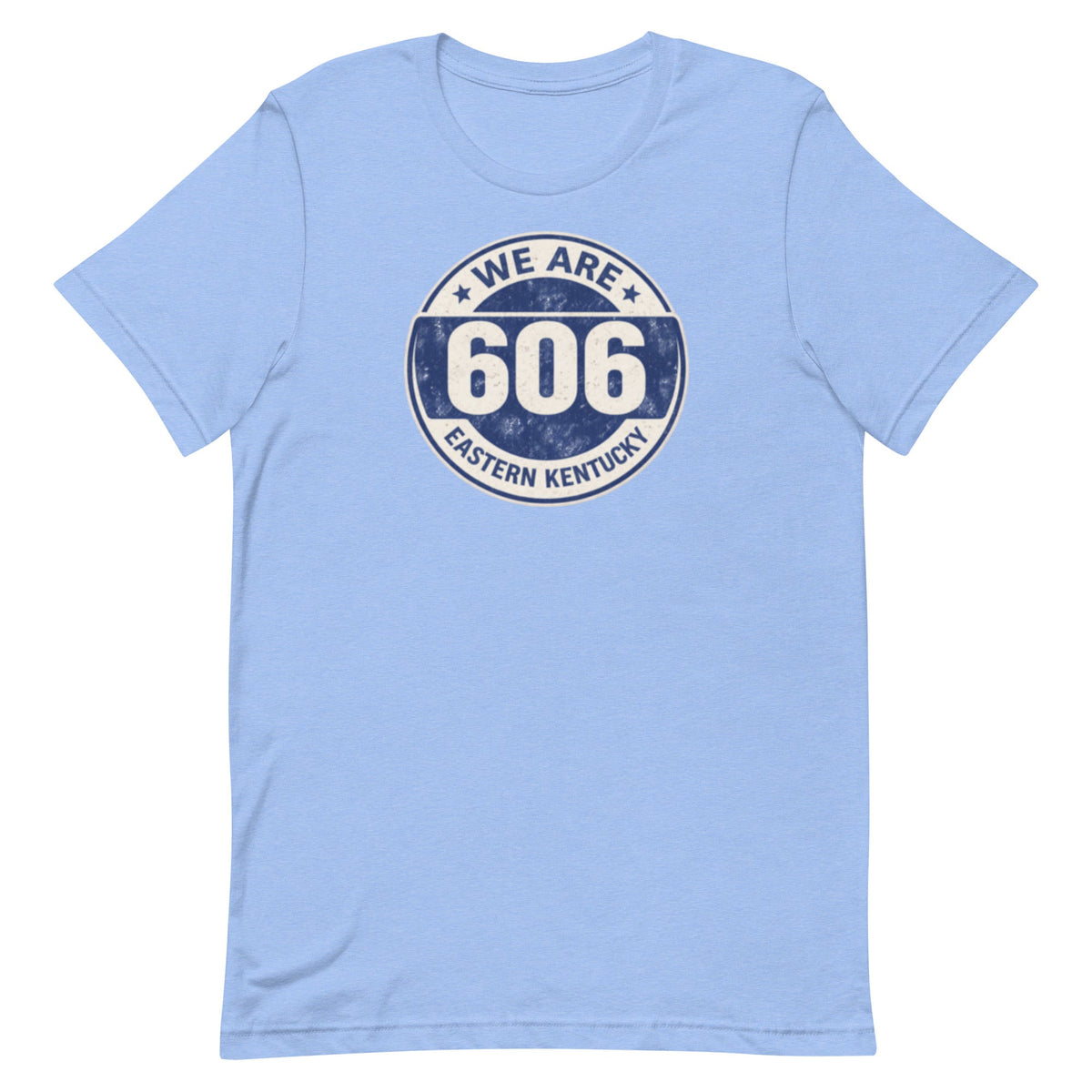 Eastern Kentucky 606 Heritage Badge T-Shirt | Vintage Area Code Design | Classic - Bluegrass Elite Apparel LLC