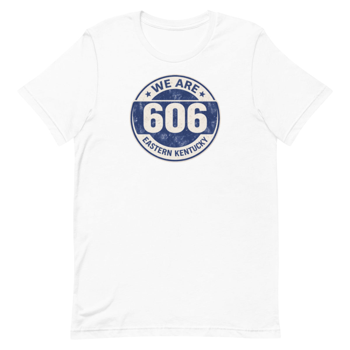 Eastern Kentucky 606 Heritage Badge T-Shirt | Vintage Area Code Design | Classic - Bluegrass Elite Apparel LLC