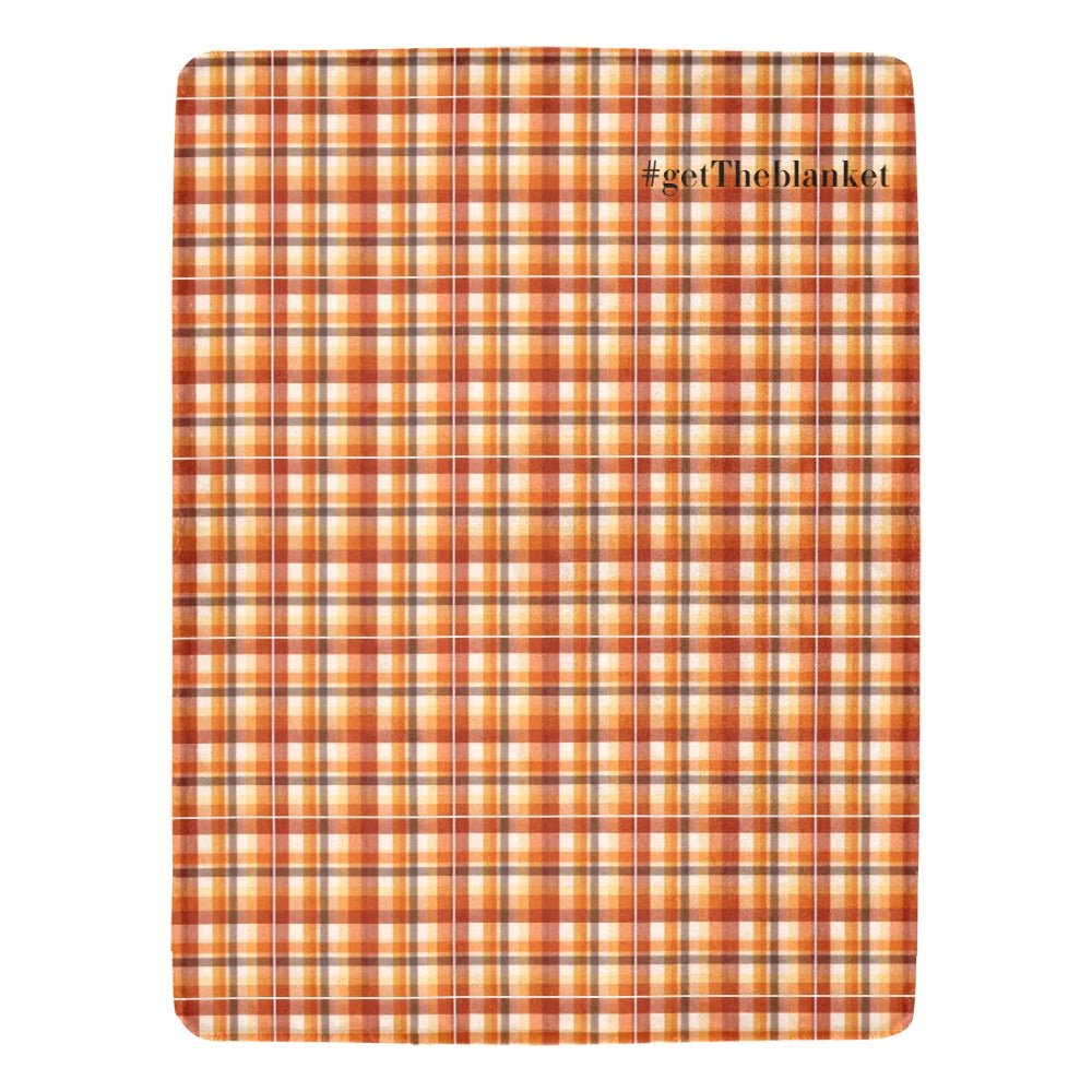 getTHEblanket Fall Micro Fleece Blanket | 60x80 Cozy Reader Throw - Bluegrass Elite Apparel LLC
