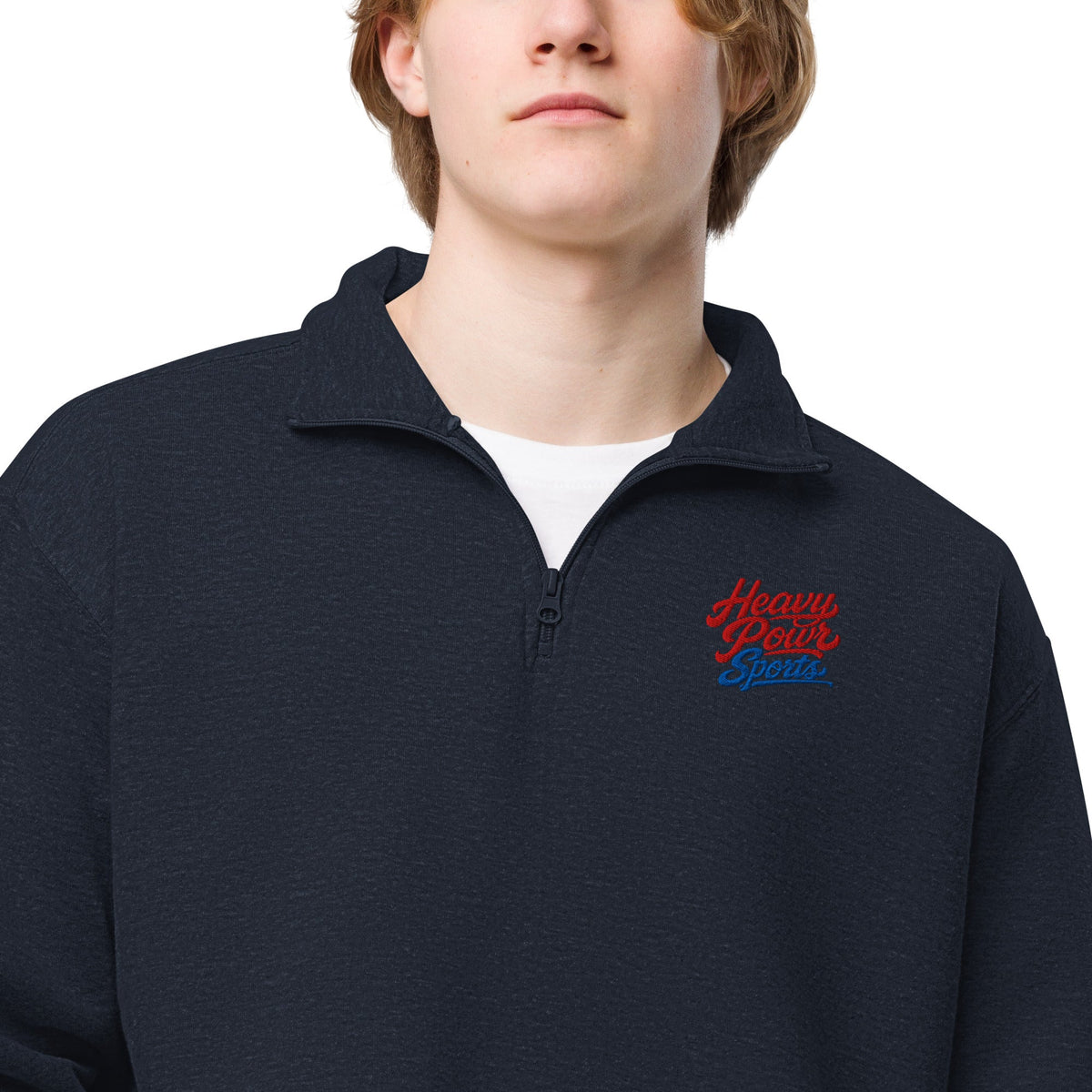 Heavy Pour Sports Fleece Pullover | Script Logo Design | Classic Comfort - Bluegrass Elite Apparel LLC