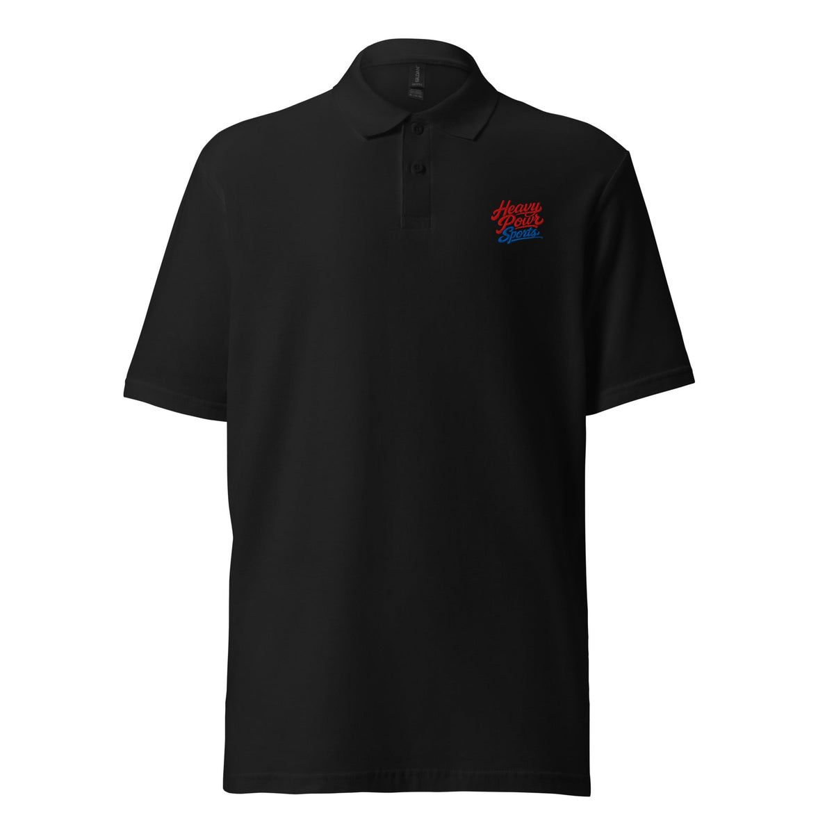 Heavy Pour Sports Polo Shirt | Script Logo Design | Basic Cotton - Bluegrass Elite Apparel LLC