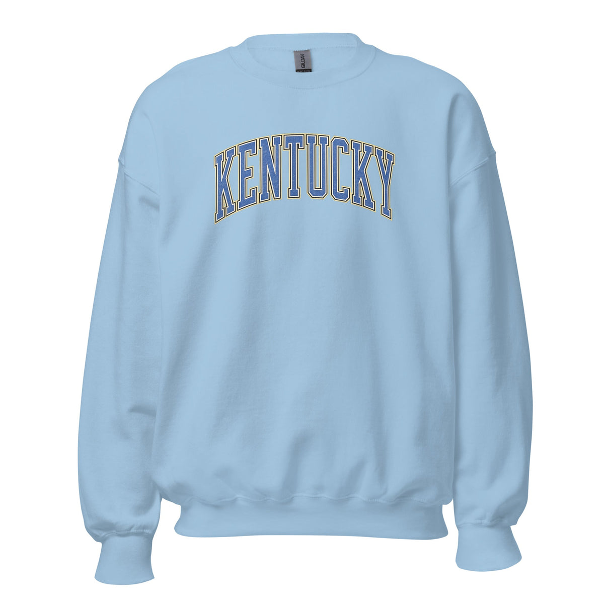 Kentucky Arch Sweatshirt | Denim Texture Design | Unisex Fit - Bluegrass Elite Apparel LLC