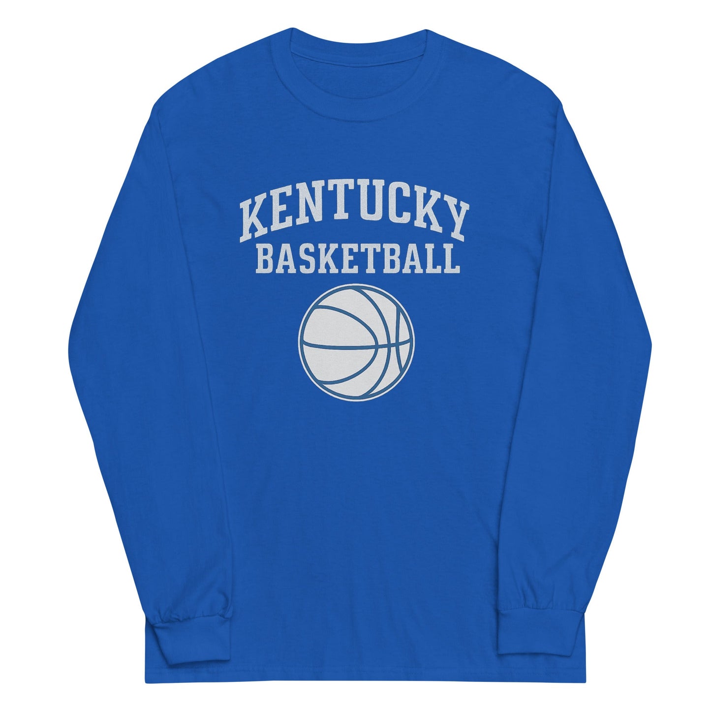 Kentucky Basketball Long Sleeve Shirt | Vintage Collegiate Design | Men’s Classic Cotton - Bluegrass Elite Apparel LLC