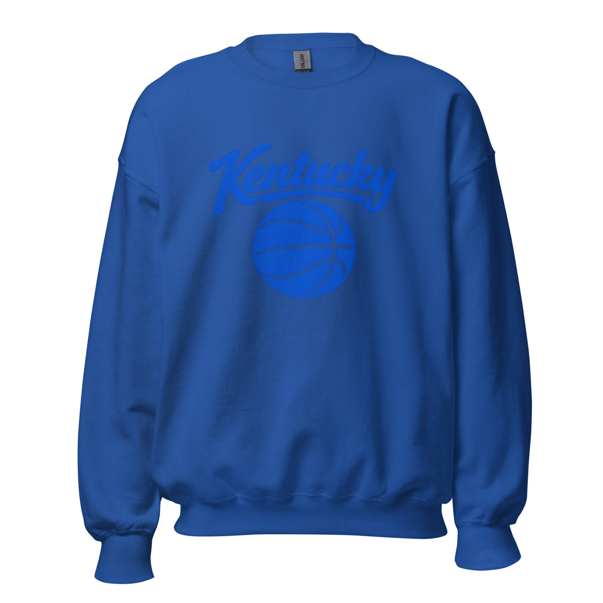 Kentucky Basketball Sweatshirt | Royal Blue Script Design | Unisex - Bluegrass Elite Apparel LLC