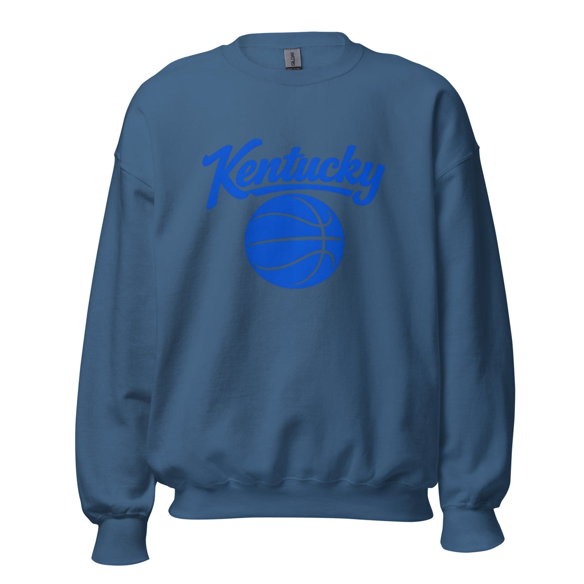 Kentucky Basketball Sweatshirt | Royal Blue Script Design | Unisex - Bluegrass Elite Apparel LLC