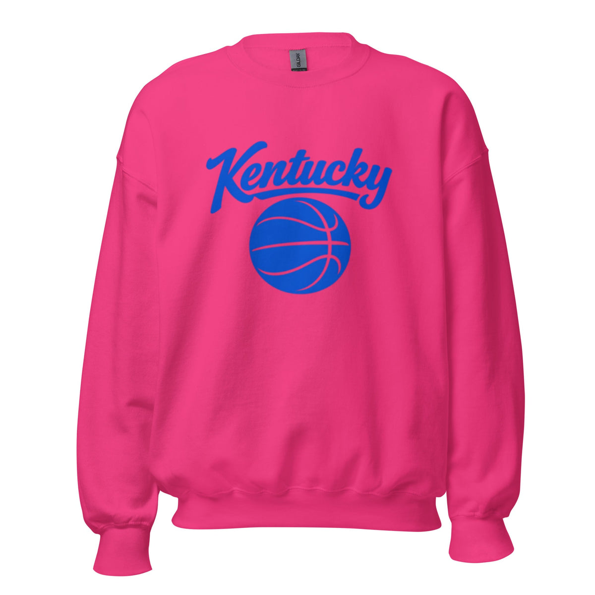 Kentucky Basketball Sweatshirt | Royal Blue Script Design | Unisex - Bluegrass Elite Apparel LLC