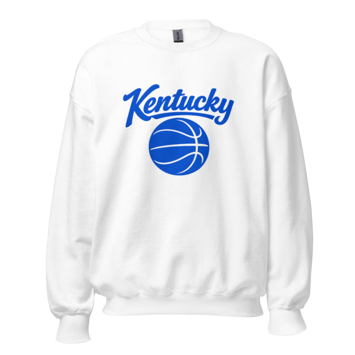 Kentucky Basketball Sweatshirt | Royal Blue Script Design | Unisex - Bluegrass Elite Apparel LLC