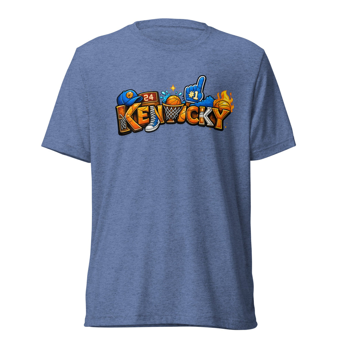 Kentucky Basketball T-Shirt | Word Art Design | Elite - Bluegrass Elite Apparel LLC