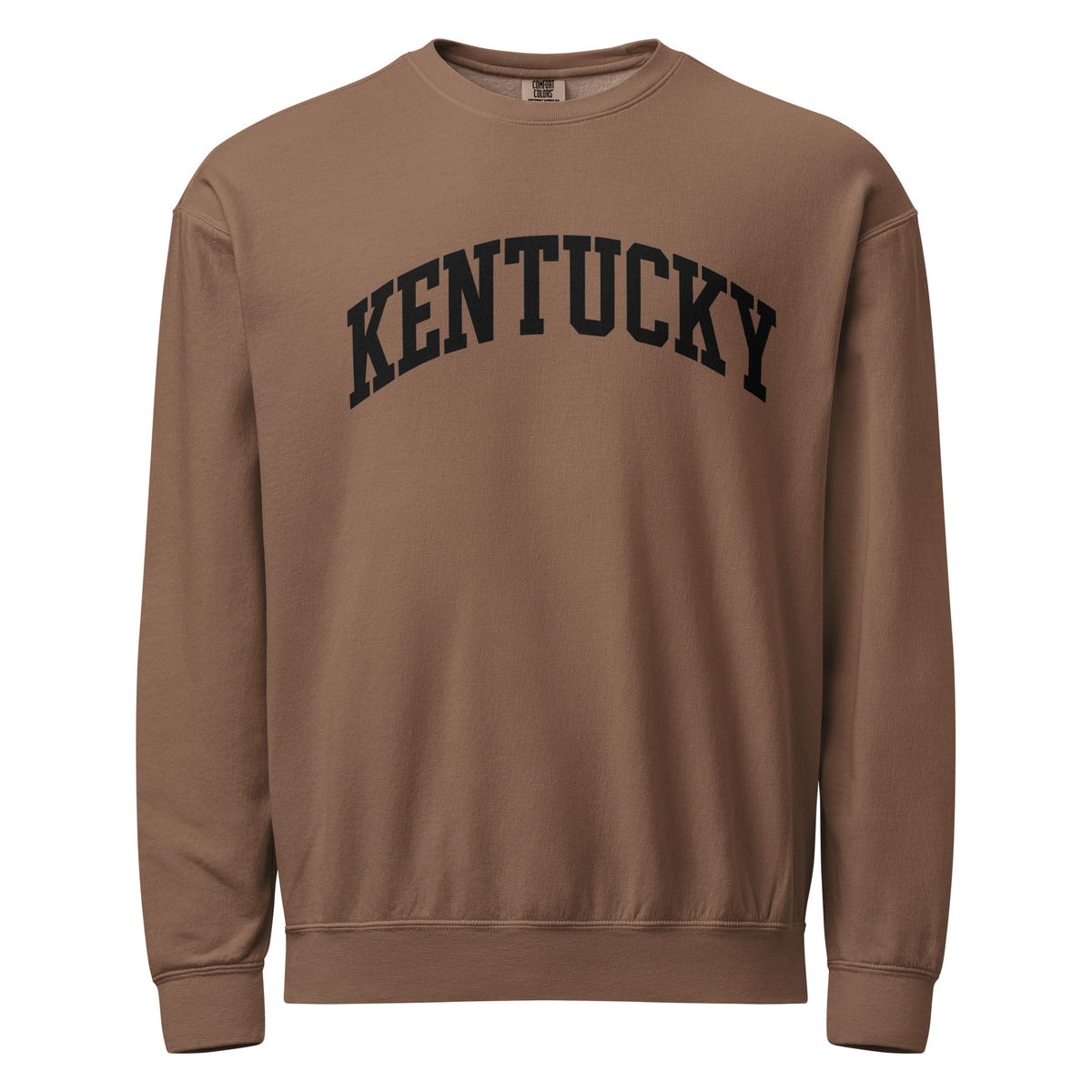 Kentucky Block Letter Sweatshirt | Bold Black Text | Vintage Fleece - Bluegrass Elite Apparel LLC