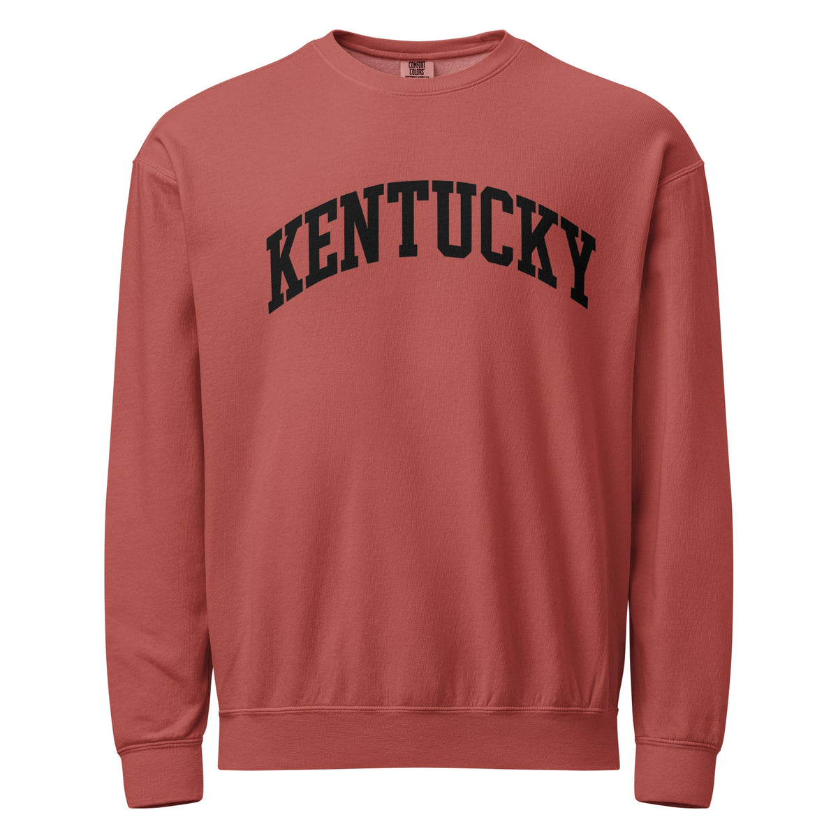 Kentucky Block Letter Sweatshirt | Bold Black Text | Vintage Fleece - Bluegrass Elite Apparel LLC