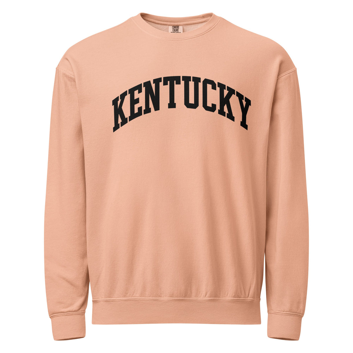 Kentucky Block Letter Sweatshirt | Bold Black Text | Vintage Fleece - Bluegrass Elite Apparel LLC