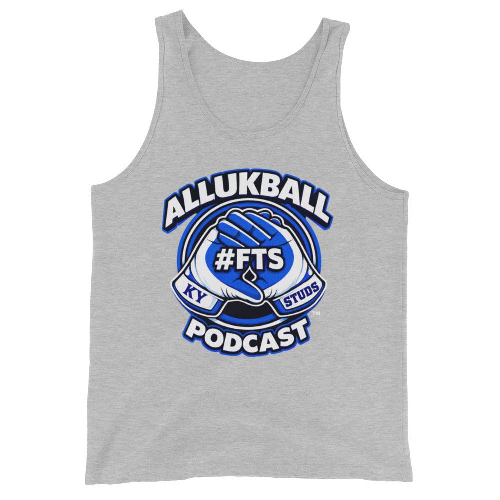 Kentucky Blue Podcast Ball Tank Top | Allukball Graphic Muscle Tank | Classic - Bluegrass Elite Apparel LLC