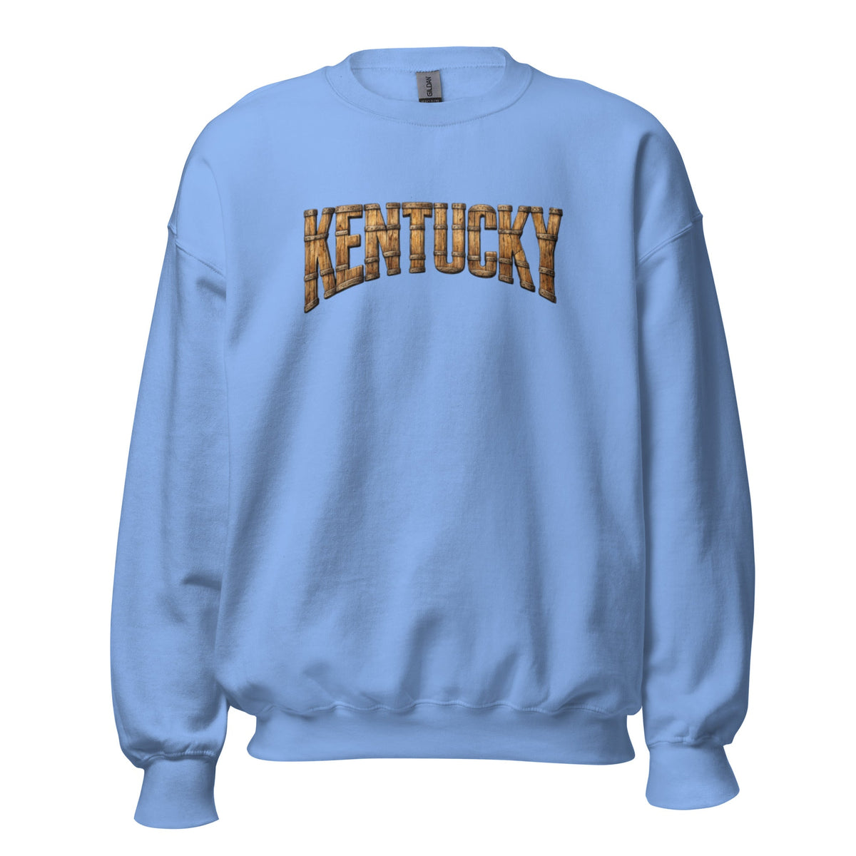 Kentucky Bourbon Sweatshirt | Barrel Text Design | Cozy Fit - Bluegrass Elite Apparel LLC