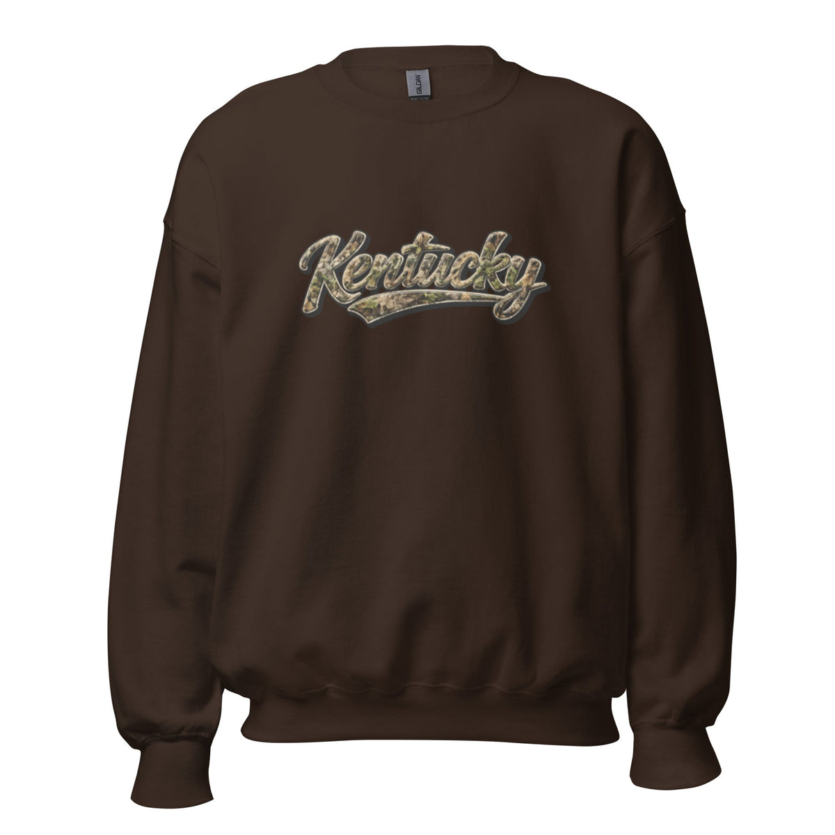 Kentucky Camo Sweatshirt | Outdoor Script Design | Unisex Fit - Bluegrass Elite Apparel LLC