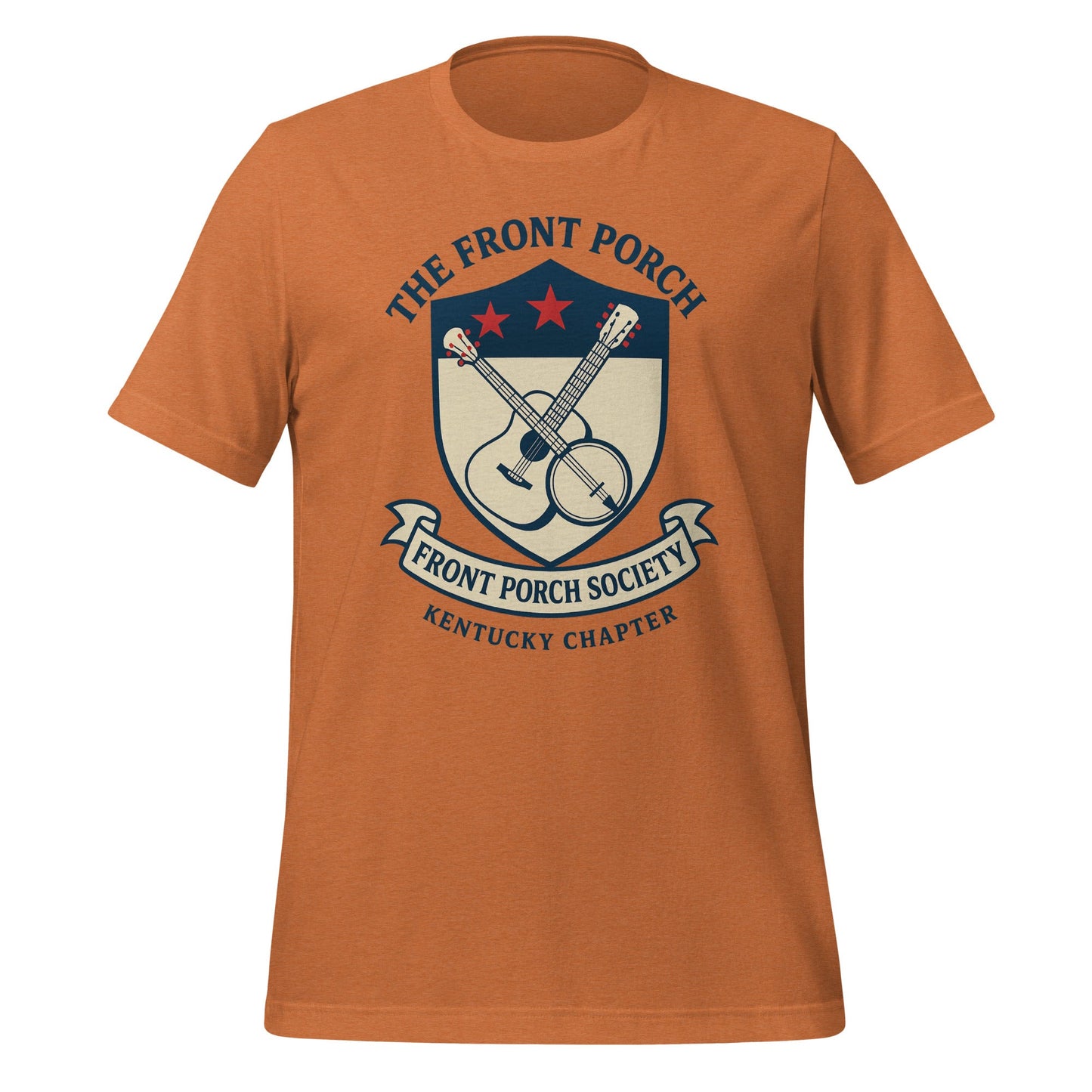 Kentucky Crest T-Shirt | The Front Porch Society Design | Classic - Bluegrass Elite Apparel LLC